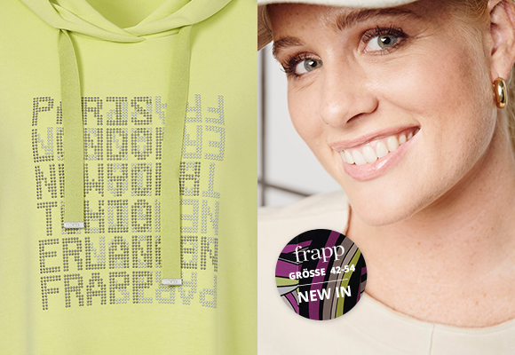 Farbenfrohe Kollektion von frapp