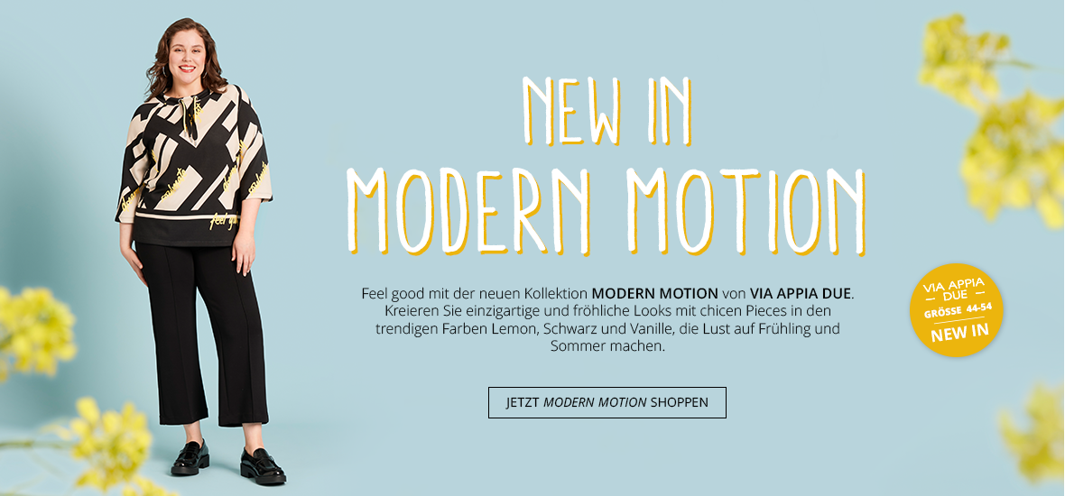 Trendige Kollektion mit Leo-Print und grafischen Mustern