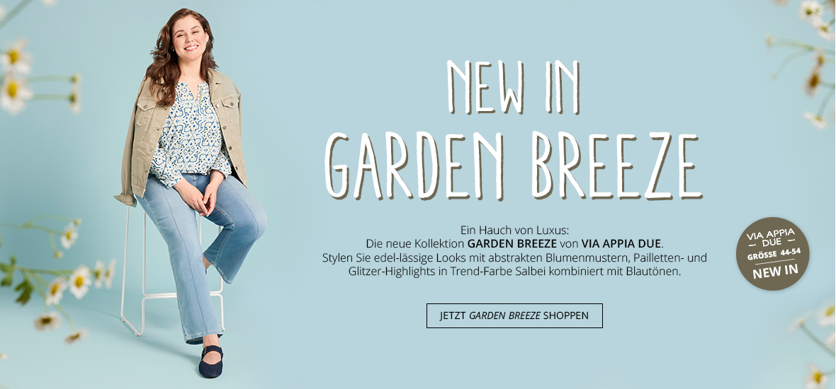 Entdecke neue, leichte Frühlingslooks von Via Appia Due