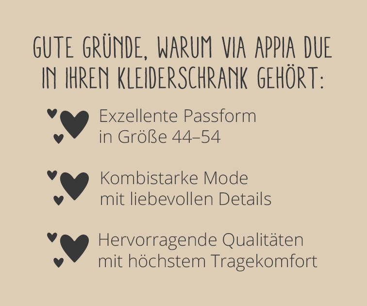 Exzellente Passform, alle Größen zum gleichen Preis