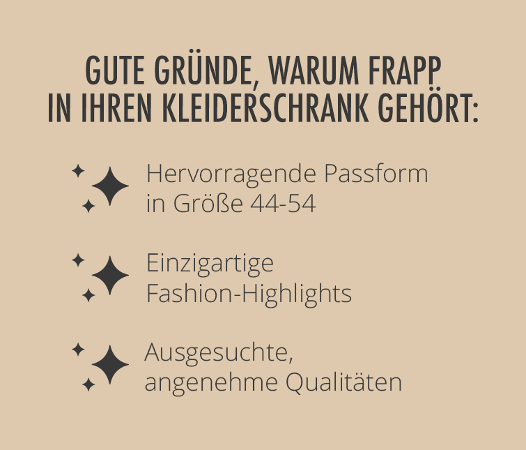 Innovative Schnitte, mehrmals neue Kollektionen pro Jahr