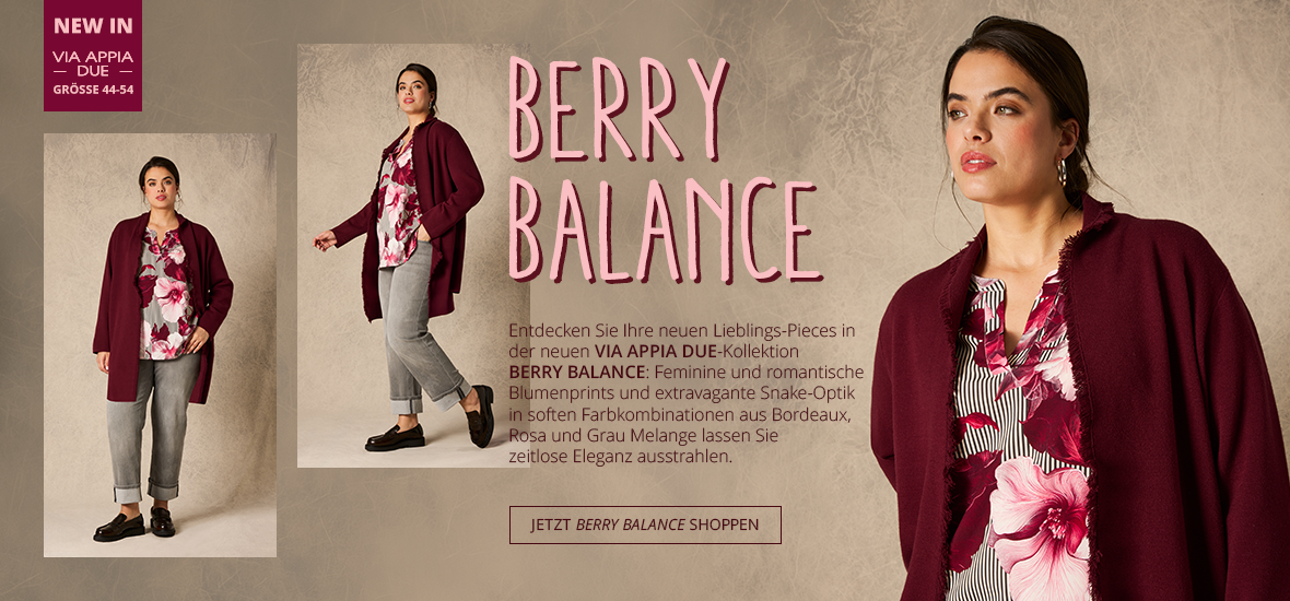 DUE Kollektion Berry Balance