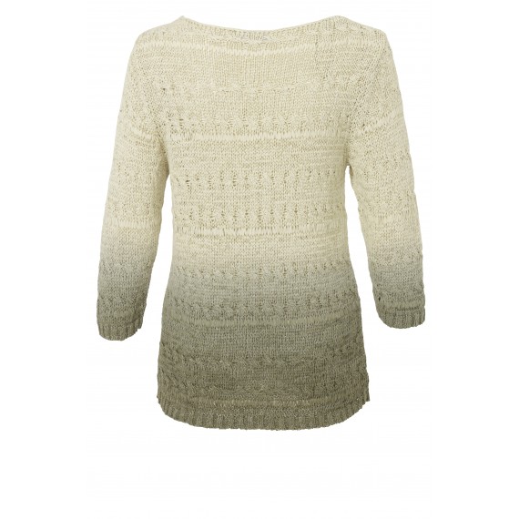 Pullover im Dip-Dye-Look /