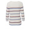 Legerer Pullover mit Ringelmuster /