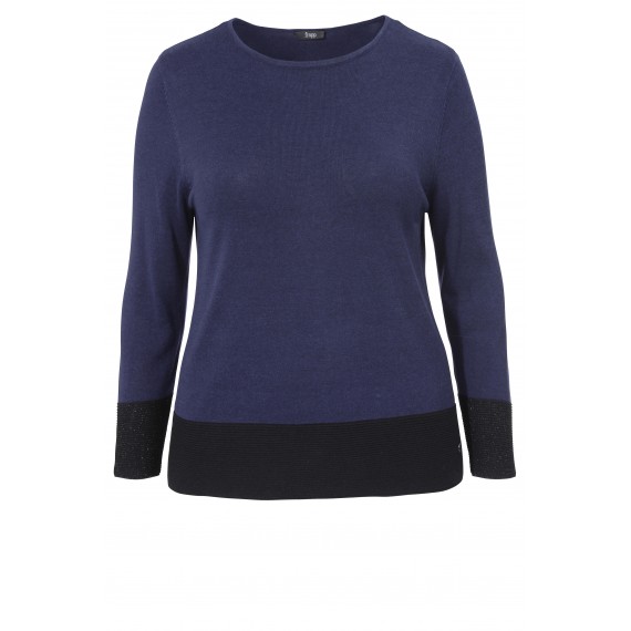 Moderner Colour Blocking-Pullover /