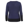 Moderner Colour Blocking-Pullover /