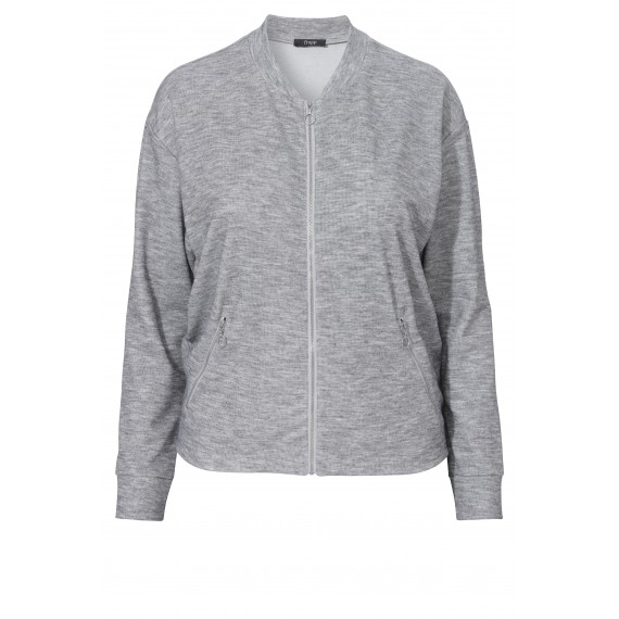 Sportive Zipper-Jacke im Blouson-Stil /