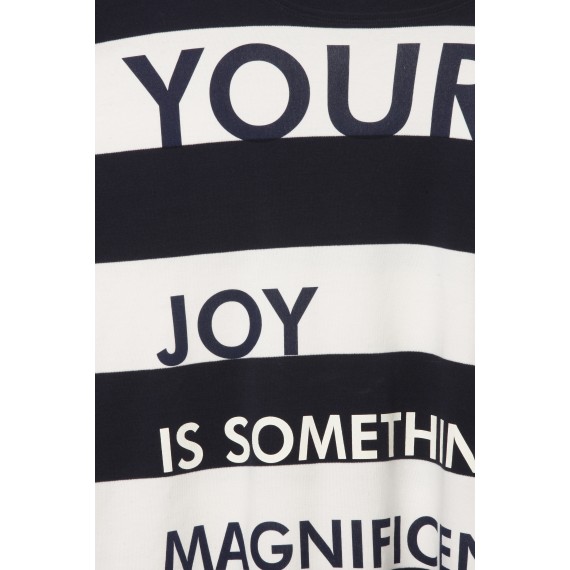 Kuscheliges Sweatshirt mit Schrift /