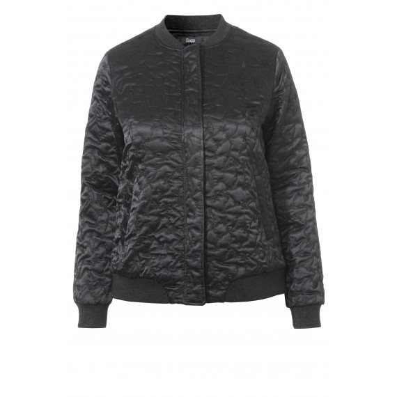 Coole Bomber-Jacke mit Stickerei-Muster /