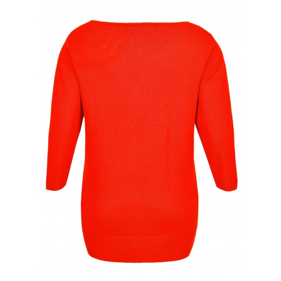 Legerer Pullover mit Eingriffstaschen /