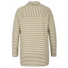 Trendige Strickjacke mit Ringeln /