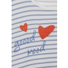 Maritimes Shirt mit Verzierungen /