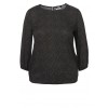 Luftiges Blusen-Shirt mit Tupfenmuster /