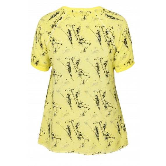 Zartes Blusen-Shirt mit Muster /