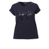 Modisches T-Shirt mit Pailletten-Motiv /
