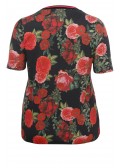 Romantisches T-Shirt mit Muster /
