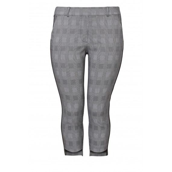 Modische Hose mit Karo-Muster /
