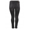 Feminine Jeans mit Stickerei /