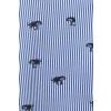 Verspielte Bluse mit Mustermix /