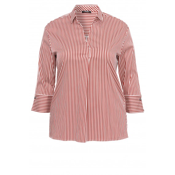 Luftige Bluse mit Raffung /