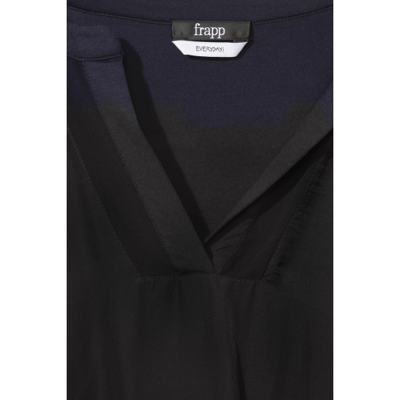 Edles Shirt mit Netzdetail /