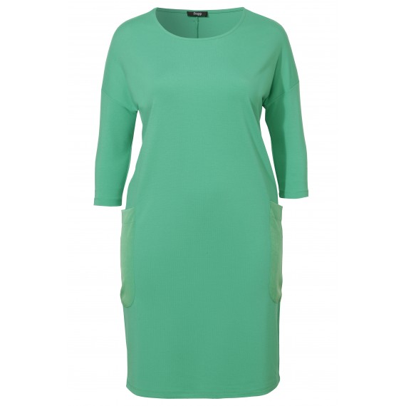 Lässiges Kleid mit schimmernden Taschen /