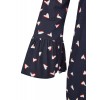 Romantisches Shirt mit Allover-Herzen /