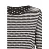 Raffiniertes Wende-Shirt mit Jacquard-Muster /