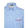 Lässige Bluse mit Allover-Streifen /