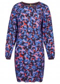 Zartes Kleid mit Eingriffstaschen /