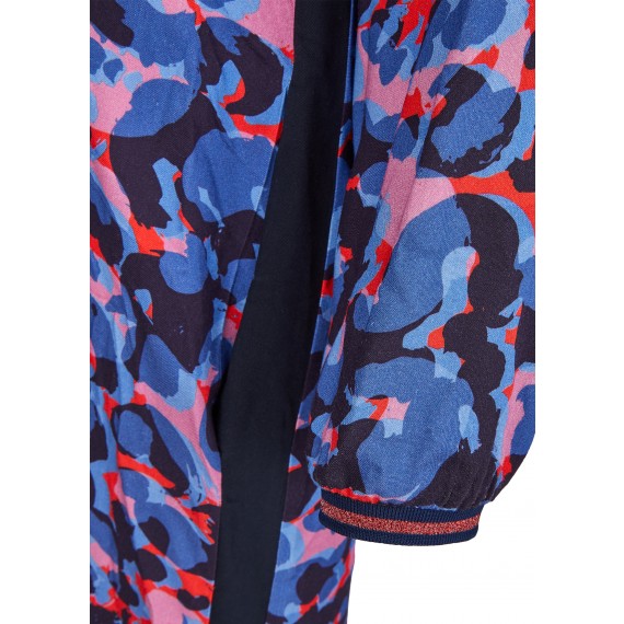 Zartes Kleid mit Eingriffstaschen /