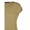 Dezente Bluse mit Materialmix /