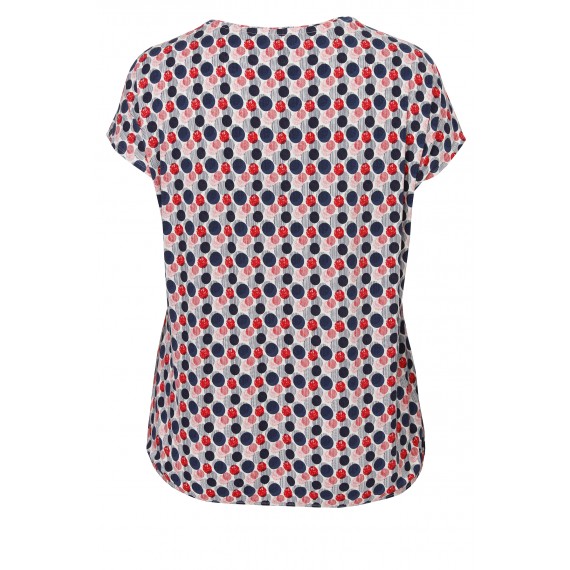 Zartes Shirt mit Dot-Muster /