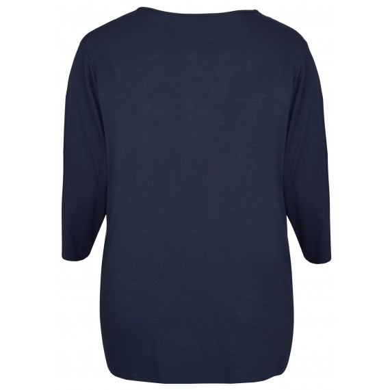 Feminines Shirt mit Raffung /