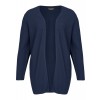 Modischer Cardigan mit Materialstruktur /