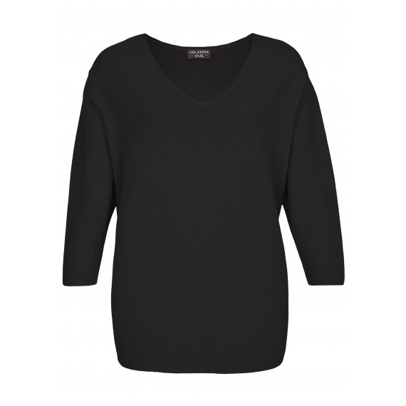 Süßer Pullover mit Materialstruktur /