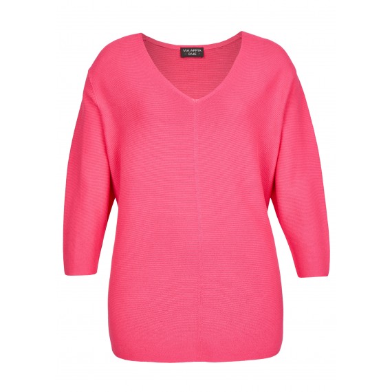 Süßer Pullover mit Materialstruktur /