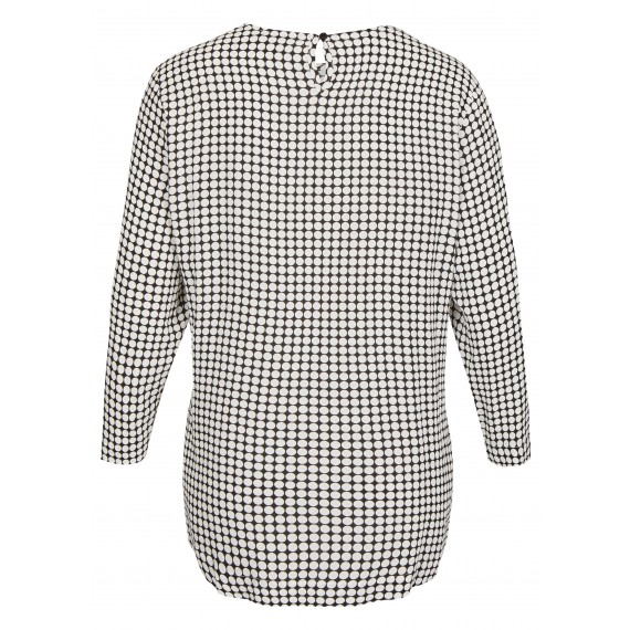 Luftige Bluse mit Punkten /
