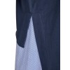 Femininer Pullover mit weiten Saumschlitzen /