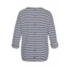 Raffinierter Pullover mit Ringel-Muster /