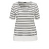 Modisches T-Shirt mit Muster /