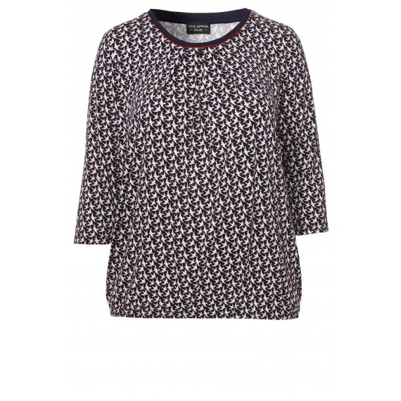 Süßes Shirt mit Raffung /