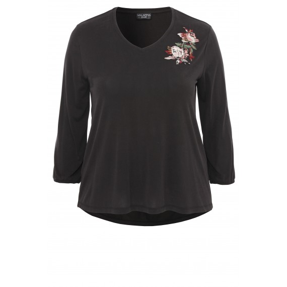 Feminines Shirt mit Stickerei /