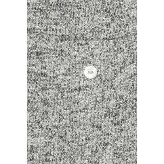 Weiches Shirt mit langer Rücken-Knopfleiste /