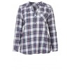 Süße Bluse mit Karo-Muster /