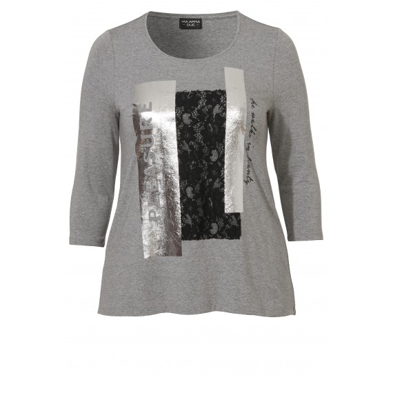 Modisches Shirt mit Grafik-Motiv /