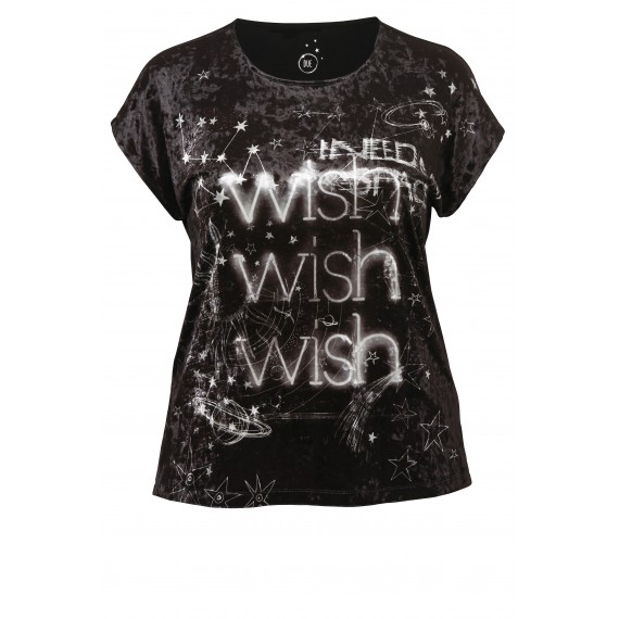 Luftiges Shirt mit Front-Motiv /