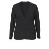 Strickjacke mit tiefem V-Ausschnitt /