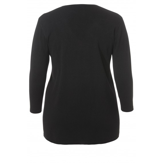 Eleganter Pullover mit Ziersteinchen /