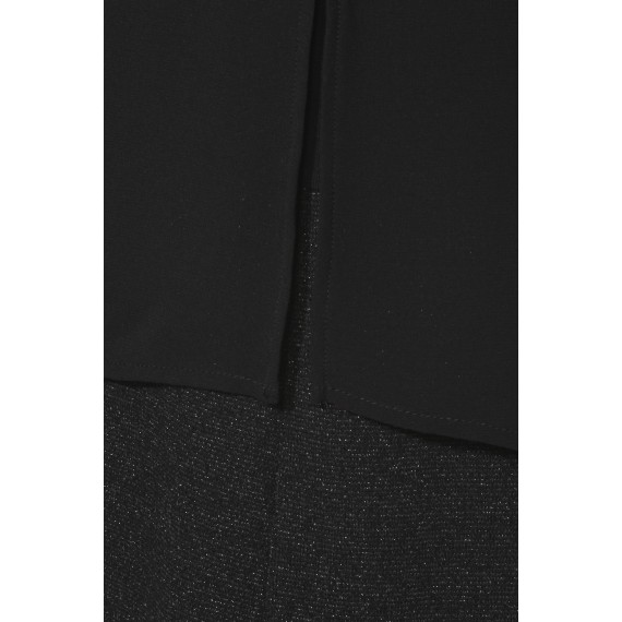 Edles Kleid mit Glitzerelementen /